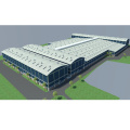 Long-span Prefabricated Steel Building Light Steel Structure Warehouse